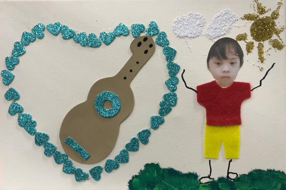 MIGUEL IOVANOVITH NETO - SENTE-SE FELIZ AO TOCAR INSTRUMENTOS MUSICAIS.